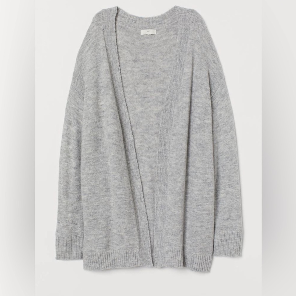 Soft knit no button cardigan